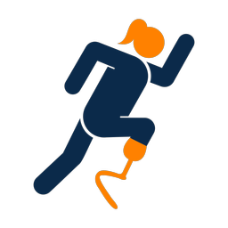 Para Running - Female | Round | 2 Colored | v1