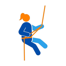 Mountain Climbing - Female | Round | 3 Colored | v1