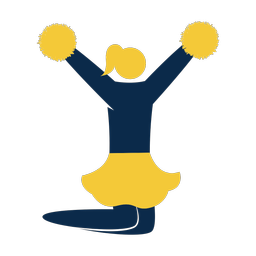 Cheerleader - Female | Strike | 2 Colored | v1