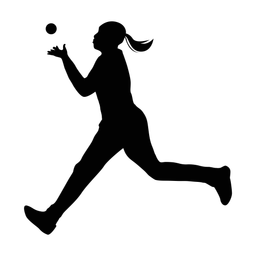Cricket Fielder - Female | Classic | Silhouette | v1