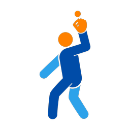 Baseball Fielder - Male | Round | 3 Colored | v2