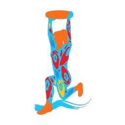 Cross Fit - Female | Splash | Colorful | v4