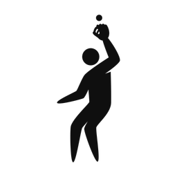 Baseball Fielder - Male | Strike | Silhouette | v1