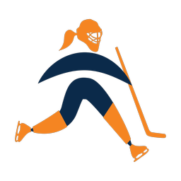 Ice Hockey Goalie - Female | Motion | 2 Colored | v3