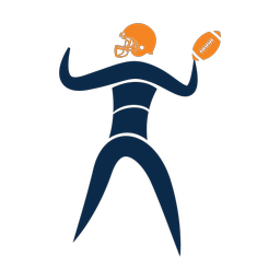 American Football Quarterback - Male | Motion | 2 Colored | v2