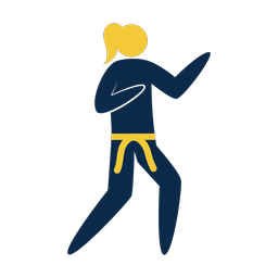 Karate - Female | Strike | 2 Colored | v2
