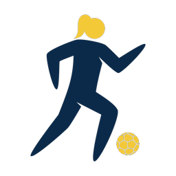 Soccer Player - Female | Strike | 2 Colored | v4