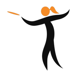 Frisbee Golf - Female | Motion | 2 Colored | v1