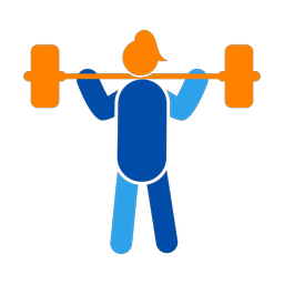 Power Lifter - Female | Round | 3 Colored | v4