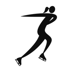 Figure Skating - Female | Motion | Silhouette | v1