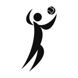 Volleyball - Male | Motion | Silhouette | v2