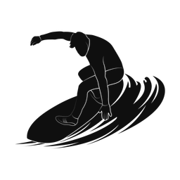 Surfing - Male | Promax | Silhouette | v4