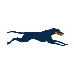 Dog Racing - Both | Round | 2 Colored | v2