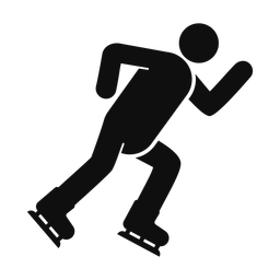 Speed Skating - Male | Round | Silhouette | v2
