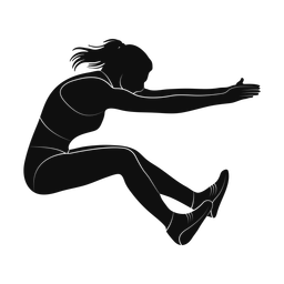 Long Jump - Female | Promax | Silhouette | v1