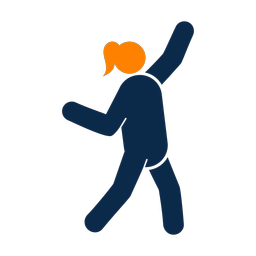 Dancing - Female | Round | 2 Colored | v2