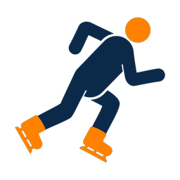 Speed Skating - Male | Round | 2 Colored | v3