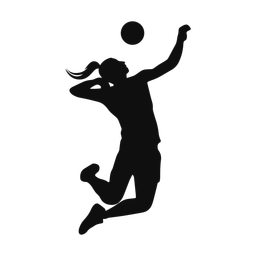 Volleyball - Female | Classic | Silhouette | v1