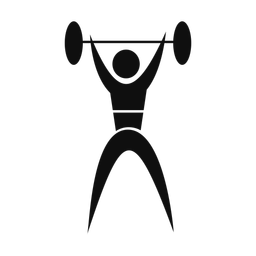 Power Lifter - Male | Motion | Silhouette | v2