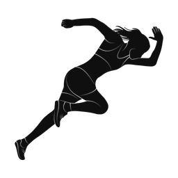 Running - Female | Promax | Silhouette | v3