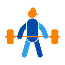 Power Lifter - Female | Round | 3 Colored | v1