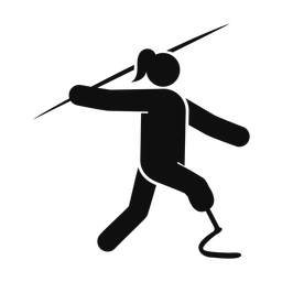 Para Javelin Throw - Female | Round | Silhouette | v1