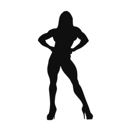 Body Building - Female | Classic | Silhouette | v2