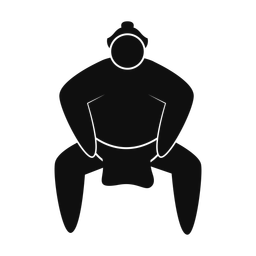 Sumo Wrestling - Male | Strike | Silhouette | v5