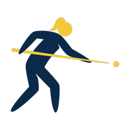 Billiards - Female | Strike | 2 Colored | v1