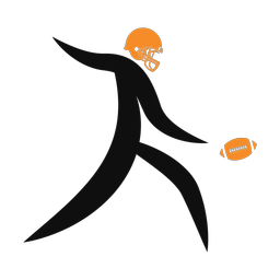American Football Kicker - Male | Motion | 2 Colored | v2