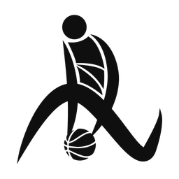 Basketball - Male | Motion | Silhouette | v1