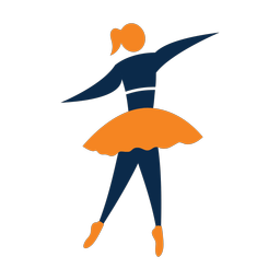 Ballet Dancing - Female | Motion | 2 Colored | v6