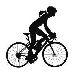 Cycling - Female | Classic | Silhouette | v1