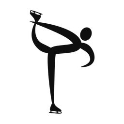 Figure Skating - Male | Motion | Silhouette | v1