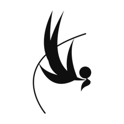 Pole Vaulting - Female | Motion | Silhouette | v1