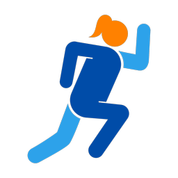 Running - Female | Round | 3 Colored | v4