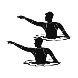 Synchronized Swimming - Male | Promax | Silhouette | v1