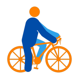 Cycling - Male | Round | 3 Colored | v1
