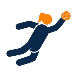 Soccer Goalie - Female | Round | 2 Colored | v1