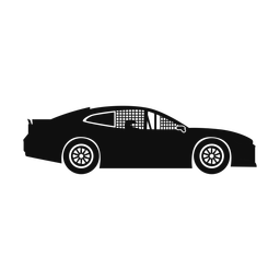Nascar - Both | Round | Silhouette | v1