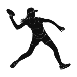 Frisbee Golf - Female | Promax | Silhouette | v1