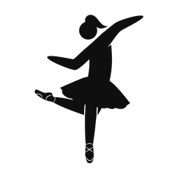 Ballet Dancing - Female | Strike | Silhouette | v1