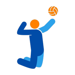 Volleyball - Male | Round | 3 Colored | v1