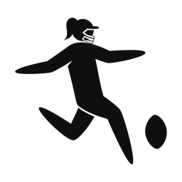 Rugby - Female | Strike | Silhouette | v4