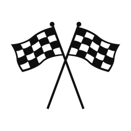 Racing Flags - Both | Motion | Silhouette | v1