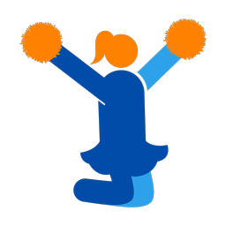Cheerleader - Female | Round | 3 Colored | v1