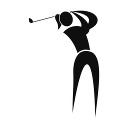 Golf - Female | Motion | Silhouette | v5