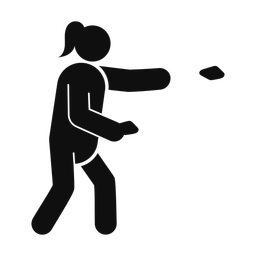 Corn Hole - Female | Round | Silhouette | v1