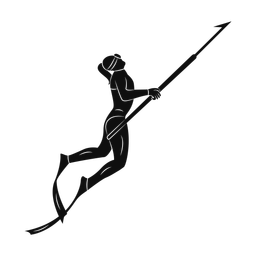 Spear Fishing - Female | Promax | Silhouette | v1