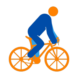 Cycling - Male | Round | 3 Colored | v3